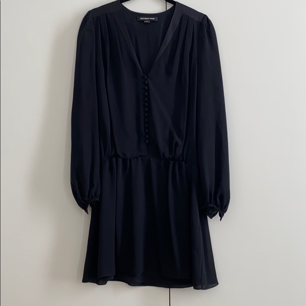 Alex wang black dress